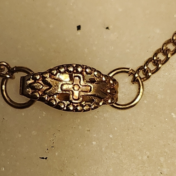 Vintage Nolan Miller Interchangeable Sunflower Pendant Gold Tone Chain Necklace - Picture 9 of 13